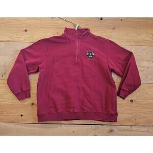 Alaska Thunderbird Sweatshirt, Embroidered Souvenir Gift Red Sz XL